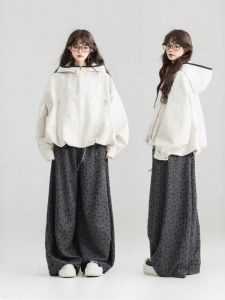 KEIKO | Hooded Slimming Waterproof Windproof Jacket