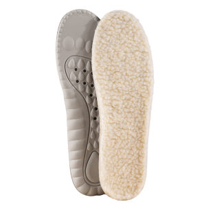 XIANZHAO | Mens Sheepskin Warm Insoles Thickened Fleece Anti-Cold Comfortable Ultra Soft Bottom Pain Relief Long Time Standing Not Tired Foot