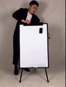 【ส่งภายใน 24 ชั่วโมง】กระดานฟลิปชาร์ท กระดานไวท์บอร์ดขาตั้ง กระดานไวท์บอร์ดแม่เหล็ก (60*90cm) กระดาน กระดานขาตั้ง Whiteboard Flipchart (2 ทางเลือก)