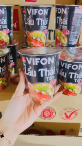 Mì Ly Lẩu Thái Tôm Vifon 60g - VF16