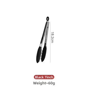 Grill Silicone Tongs for Outdoor and Kitchen Use