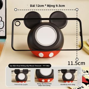 RUIDEDAN | Đế Sạc Nhanh Magsafe Không Dây Thiết Kế Hình Hoạt Hình