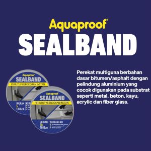 SEALBAND Penutup Kebocoran Instant - 5cm x 10m