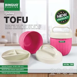 Rantang Tofu/ Rantang Samyang/ Rantang Plastik 2susun