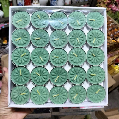 Nến Tealight Hoa Mai hộp 100 viên