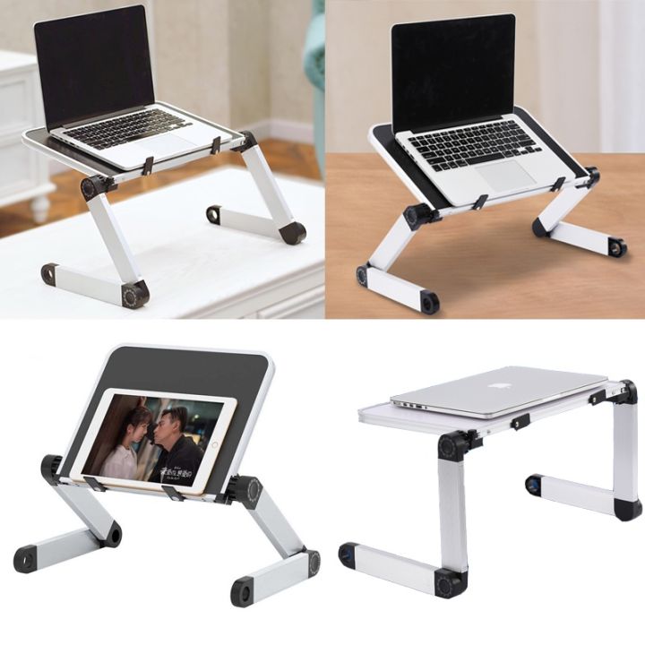 SG Gadget® Adjustable Computer Table Aluminum Alloy Laptop Desk 360