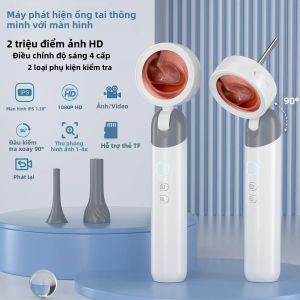 Camera Nội Soi Không Dây HD 1080P Với Màn Hình IPS 138  Camera Kiểm Tra Trực Quan Để Loại Bỏ Ráy Tai Và Chụp Ảnh/quay Video