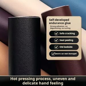 Self Adhesive Leather Repair Patches Adhesive Leather for Sofa Chair Car Seat Repair Artificial Waterproof Leather Repair Tape