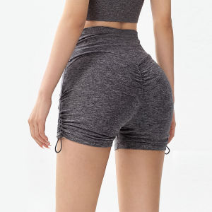 aziztas | High Waist Buttocks-Lifting Womens Shorts for Yoga Running Cycling