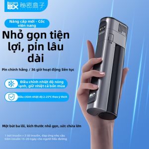SECRETSBOX | Portable Rechargeable Medication Refrigerator Insulin Cooling Box