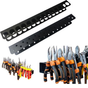 1 PCS Screwdriver Bracket Wall Tool Holder for Wrench Pliers Spanner Utility Tool Holder Organizers and Storage Rack for Garage