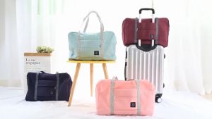 UGO Foldable Travel Bag Beg Balik Kampung Murah Travel Tote Bag Beg Baju Travel Murah Beg Pakaian 行李包 旅行袋 旅行折叠收纳袋
