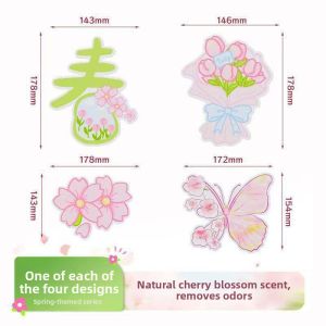 Deodorizing Aromatic Toilet Stickers