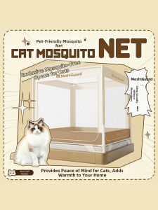 YASHU | Full Coverage Cat-Repelling Bed Canopy