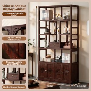 FANTANYIPIN | Chinese Style Display Storage Shelf Bookcase