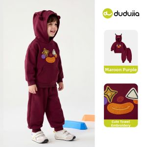 DUDUJIA | Hooded Top and Pants Set For Children