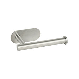 Self Adhesive Stainless Steel Toilet Paper Holder No Drilling Wall Mounted Rust Proof for RV Trailer Bathroom
