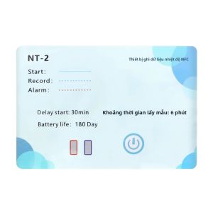 juan juan | Máy Ghi Nhiệt Độ Cảm Ứng NFC Thiết Bị Đo Thời Tiết Trong Nhà Ngoài Trời Với Chức Năng Đo Độ Ẩm NTH-2/NT-2 Thiết Bị Thông Minh Công Nghiệp