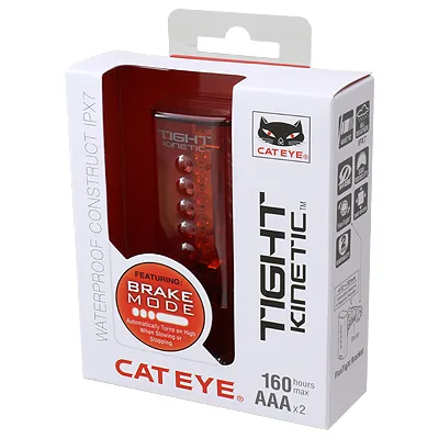 cateye Kinetic Tight Rear Light Tl-LD180K bicycle cycling road bike MTB foldie Singapore Local Stock