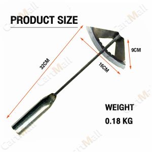 Hollow Hoe Durable Weeding Rake Handheld Hoeing Garden Pine Soil Farm Tool Weeding Tools