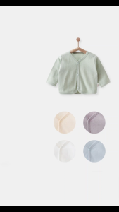 Canacana Baby Boy Girl Cardigan Sweater Kids Long Sleeve Jacket Budak Jaket Kanak Outerwear 1113