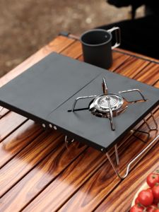 Lightweight Portable Outdoor Camping BBQ Multi-Function Net Table HikeMount Foldable Small Table for Hiking And Traveling