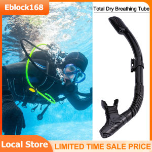 【New Arrival】Diving Snorkel Full Dry Underwater Breathing Tube Silicone Snorkeling Gear