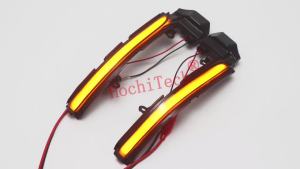 For Jaguar XE XF XJ F-type I-type XK XKR X250 X260 High Quality Smoked LED Dynamic Turn Signal Light Side Mirror Flashing Light