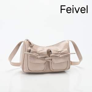 Feivel One-Shoulder Large-Capacity Commuter Underarm Small Square Bag*Fv25017