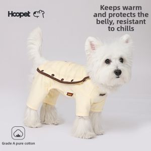 HOOPET | Summer Thin Cotton Dog Pajamas Abdominal Protection