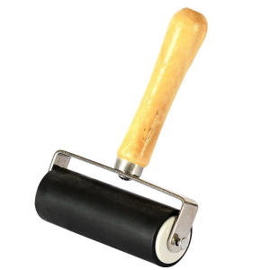 Professional Printmaking Roller Rubber Tool Artistic Pigment Block Printing Supplies for Beginners Mushroom Painting