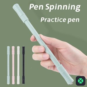 Morandi Pure Color Spinning Pen Rotating Finger Pen for Kids and Adults Beginners Special Turning Pen for Anti Skid Anti Fall Competition Practice Pen