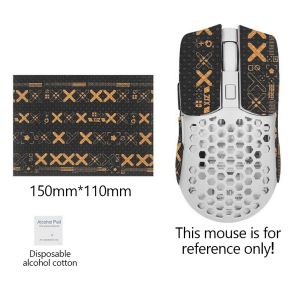 DIY Mouse Sticker Mouse Grip Tape Universal Anti-Slip Sweat-Proof Mouse Sticker 15x11 / 11x12 CM