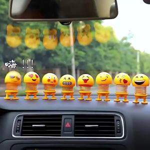Multi-Funny Shaking Head Doll Small Ornaments Lovely Car Accessories Interior Doll Creative Coche Decoration Kawaii Accessories