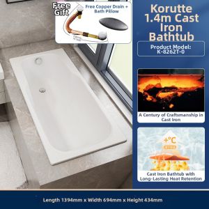 Kohler | Anti-slip Insulated Bathtub 1.4m
