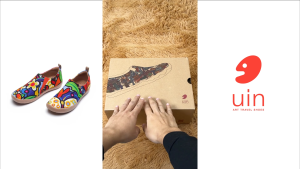 UIN Toledo I รองเท้าสลิปออนผู้หญิงลายดอกไม้สดใสรองเท้าเดินทางน้ำหนักเบาใส่สบายรองเท้าโลฟเฟอร์ลำลอง