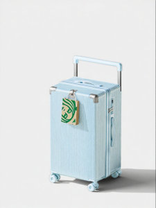 MIMANI | Wide Handlebar Cabin Friendly Leather Travel Luggage