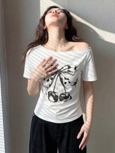 AIYITI | Slimming Crop Top T-Shirt Large Size Womens Clothing