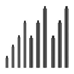 24 มม./44 มม./70 มม./94 มม.Rod 1/4 "หญิงด้านล่าง 1/4" ชายเสาขาตั้งกล้อง Extender สําหรับขาตั้งกล้องขาตั้งรถจักรยานยนต์