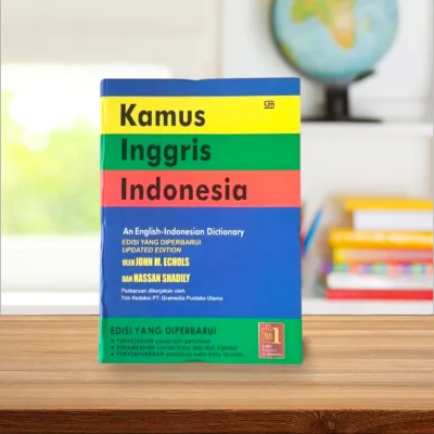 Kamus Bahasa Inggris - Indonesia ( Edisi Yang Diperbarui ) Hardcover Oleh John M Echols
