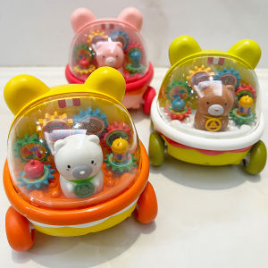 Educational Toy for Toddlers Baby Boys Gift Inertial Car Bell Toy Plastic Material Suitable for Ages 6 Months And above