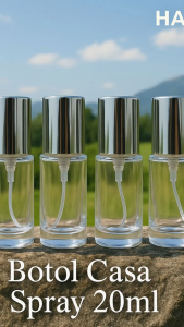 Botol Parfum Spray 20ml Casa - Model Drat Putar (Per Pcs)