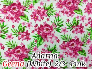 GEENA PRINTED TELA PANG KURTINA PER YARD 60W