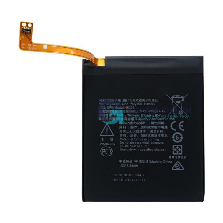 Pin cho Nokia 5 TA-1024 TA-1053 (HE336) dung lượng 2900mAh Zin máy