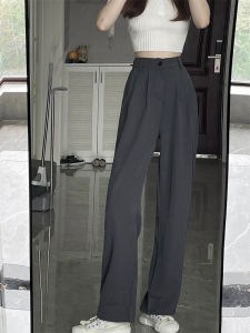 LANMENGYA | High Waist Premium Straight Leg Trousers