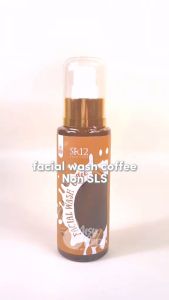 Facial Wash Coffee SR12 Sabun Cair Pembersih Wajah Ampuh Memudarkan Flek Hitam dan Bekas Jerawat