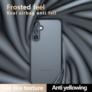 Case for Samsung Galaxy A16 A26 A36 A56 5G Frosted Matte Back Cover Anti-fingerprint Four Corners Air Cushion Anti-drop Anti-collision Anti-shock Protective Case