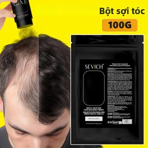 100g Keratin Hair Building Fibers Powder Instant Hair Loss Conceal Refill Bag Để Chăm Sóc Và Tạo Kiểu Tóc Nối