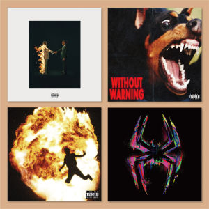 Metro Boomin Music Album Cover Poster Room Decorative Wall Art No Frame Wall Mural Bedside Decoration Modern Style Print