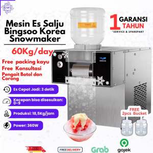 Mesin Es Bingsoo 60kg dan 180kg/Day Bingsu ice maker  Snow maker Mesin pembuat es salju